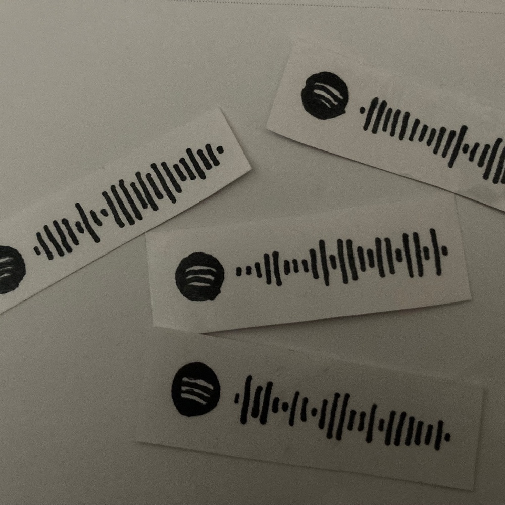 Custom Spotify Code Sticker